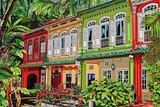 Singapore Shophouses-Nathalie LAOUE