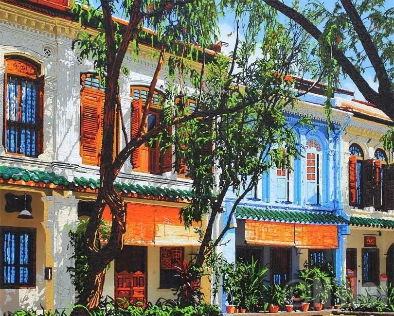 Singapore Shophouse-Nathalie LAOUE