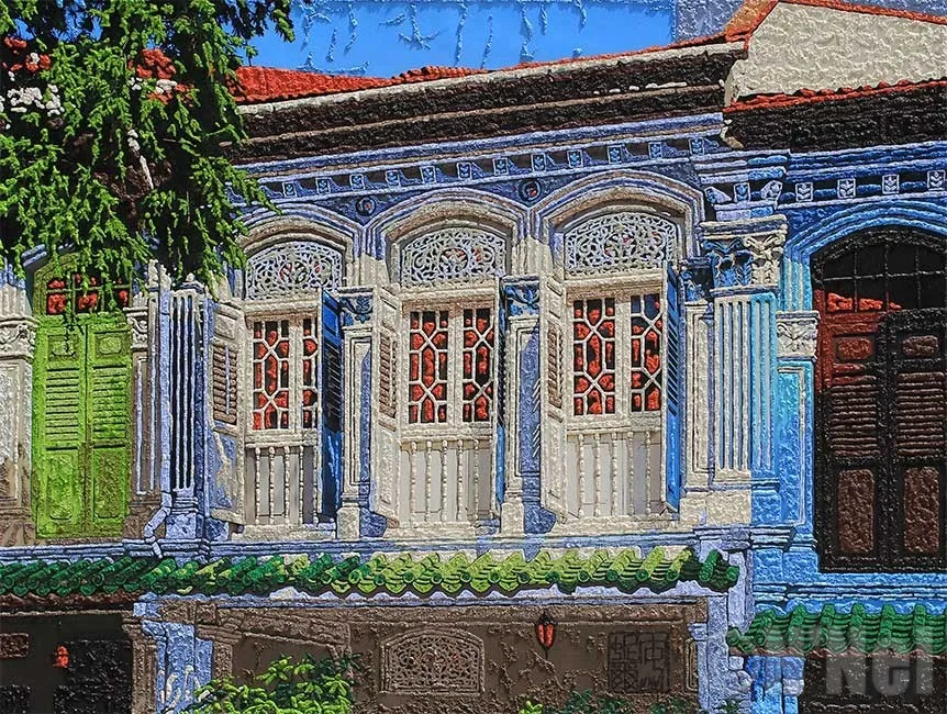 Singapore Shophouses-Nathalie LAOUE