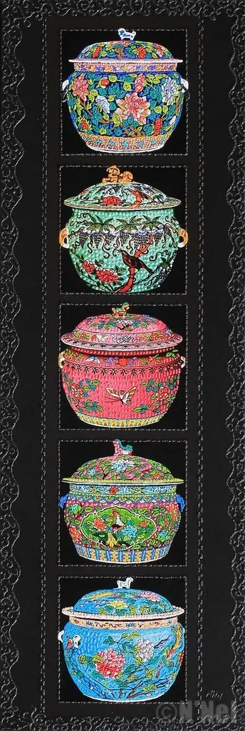 Singapore Shophouses-Nathalie LAOUE