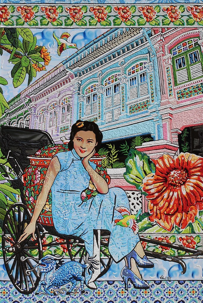 Nathalie LAOUE - Singapore Shophouses