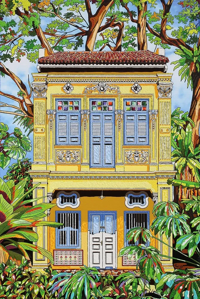 Singapore Shophouses-Nathalie LAOUE