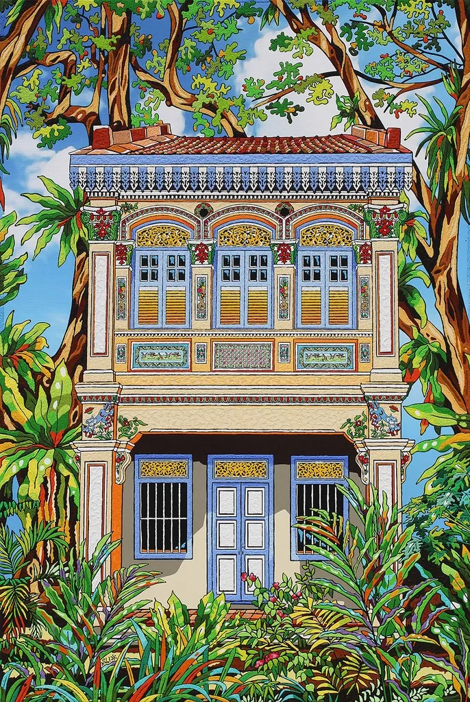 Singapore Shophouses-Nathalie LAOUE