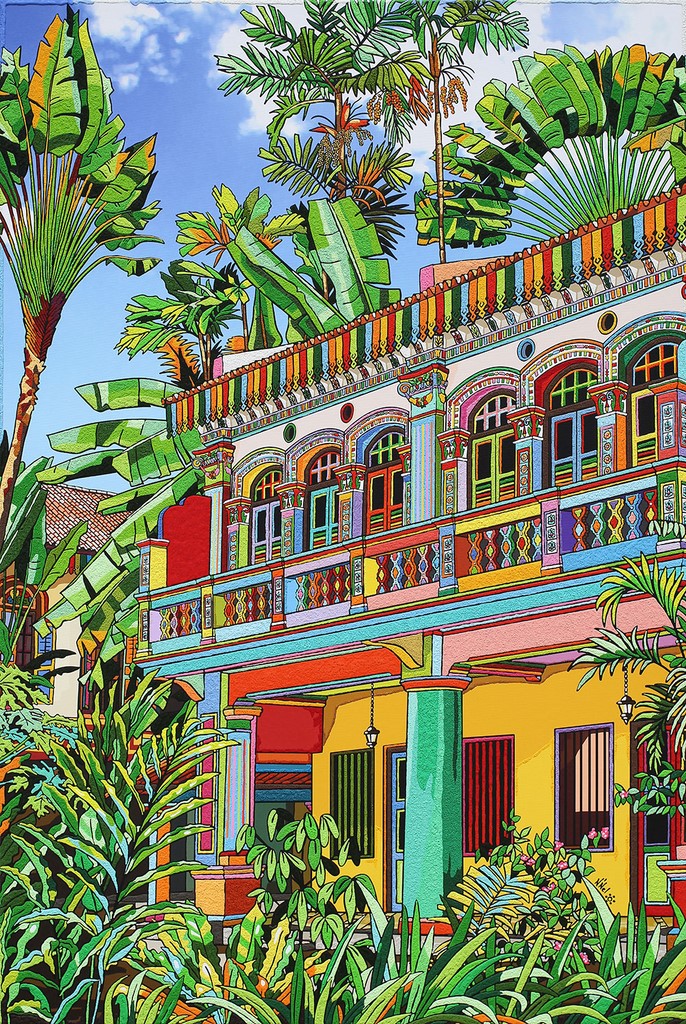 Singapore Shophouses-Nathalie LAOUE