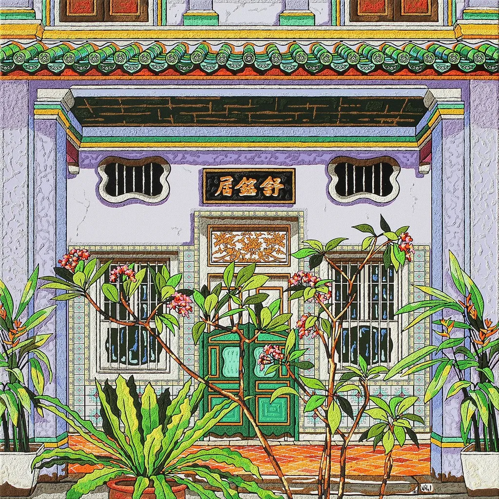Singapore Shophouses-Nathalie LAOUE
