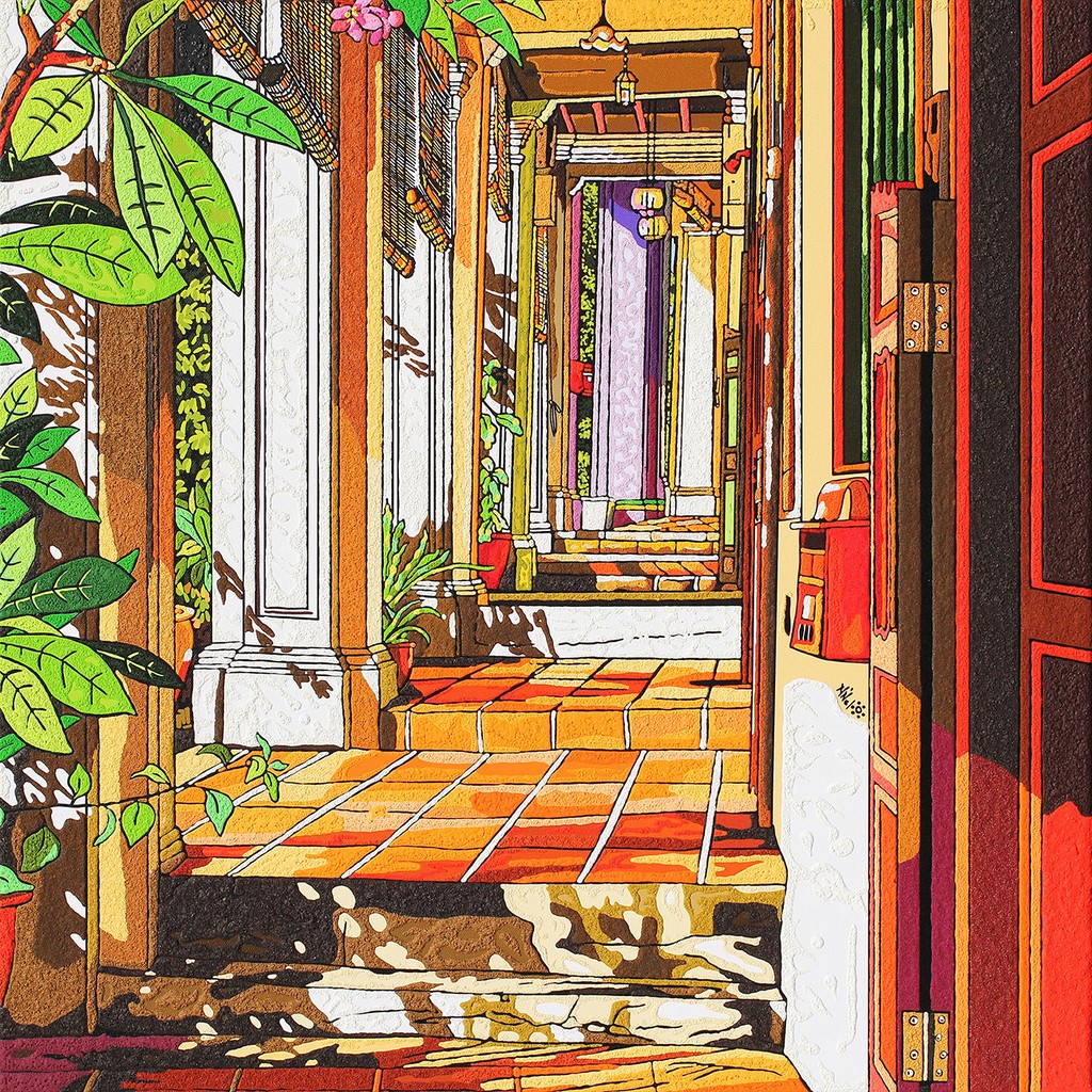 Singapore Shophouses-Nathalie LAOUE