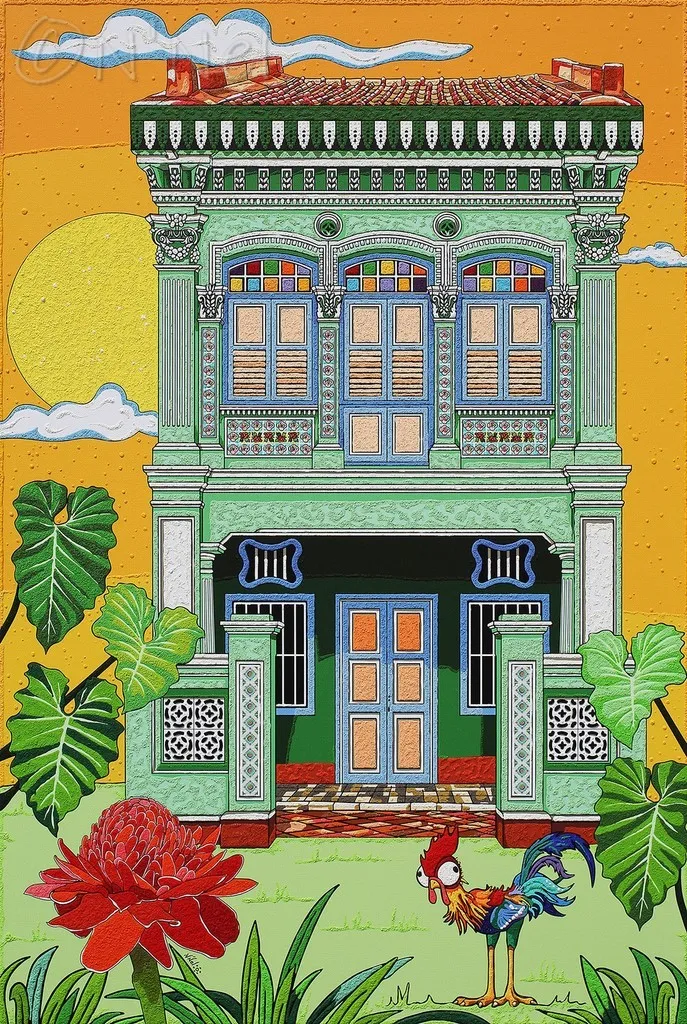 Singapore Shophouse-Nathalie LAOUE