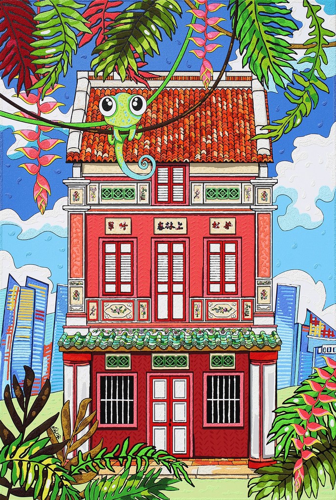 Singapore Shophouses-Nathalie LAOUE