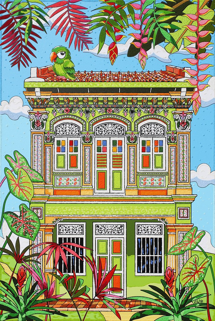 Singapore Shophouses-Nathalie LAOUE