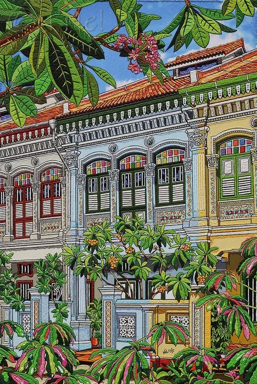 Singapore Shophouses-Nathalie LAOUE