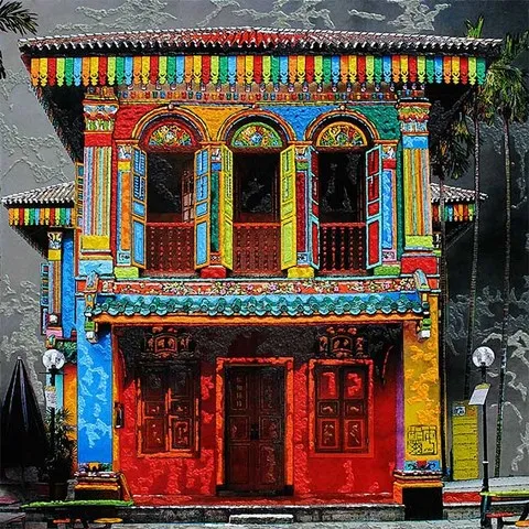 Singapore Shophouse-Nathalie LAOUE