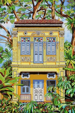 Singapore Shophouses-Nathalie LAOUE