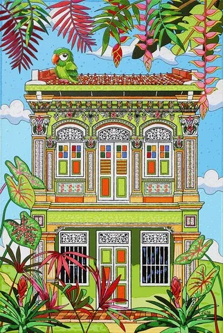 Singapore Shophouses-Nathalie LAOUE
