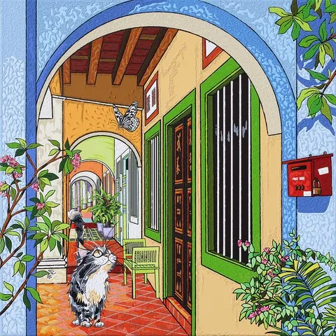 Singapore Shophouses-Nathalie LAOUE
