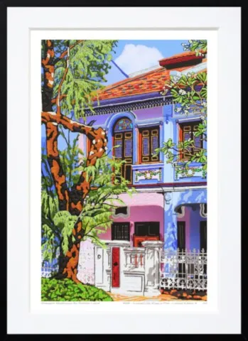 Singapore Shophouses-Nathalie LAOUE